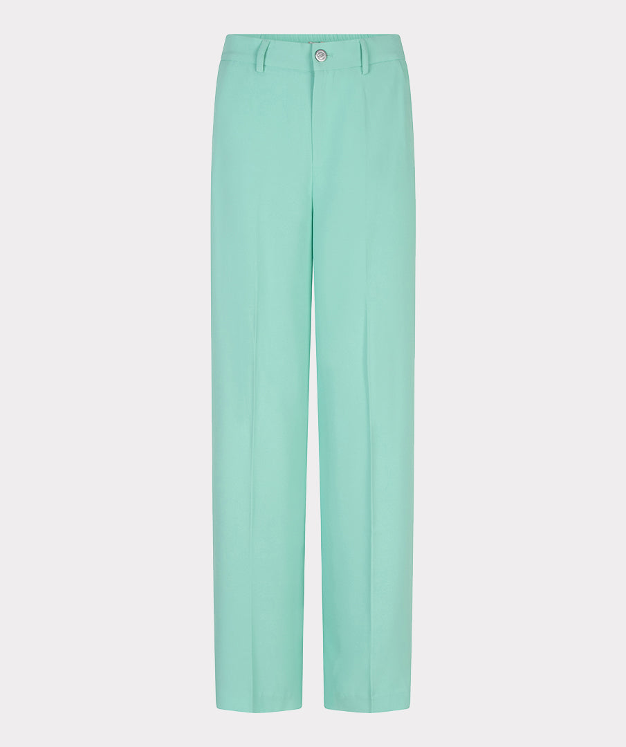 Trousers wide crêpe