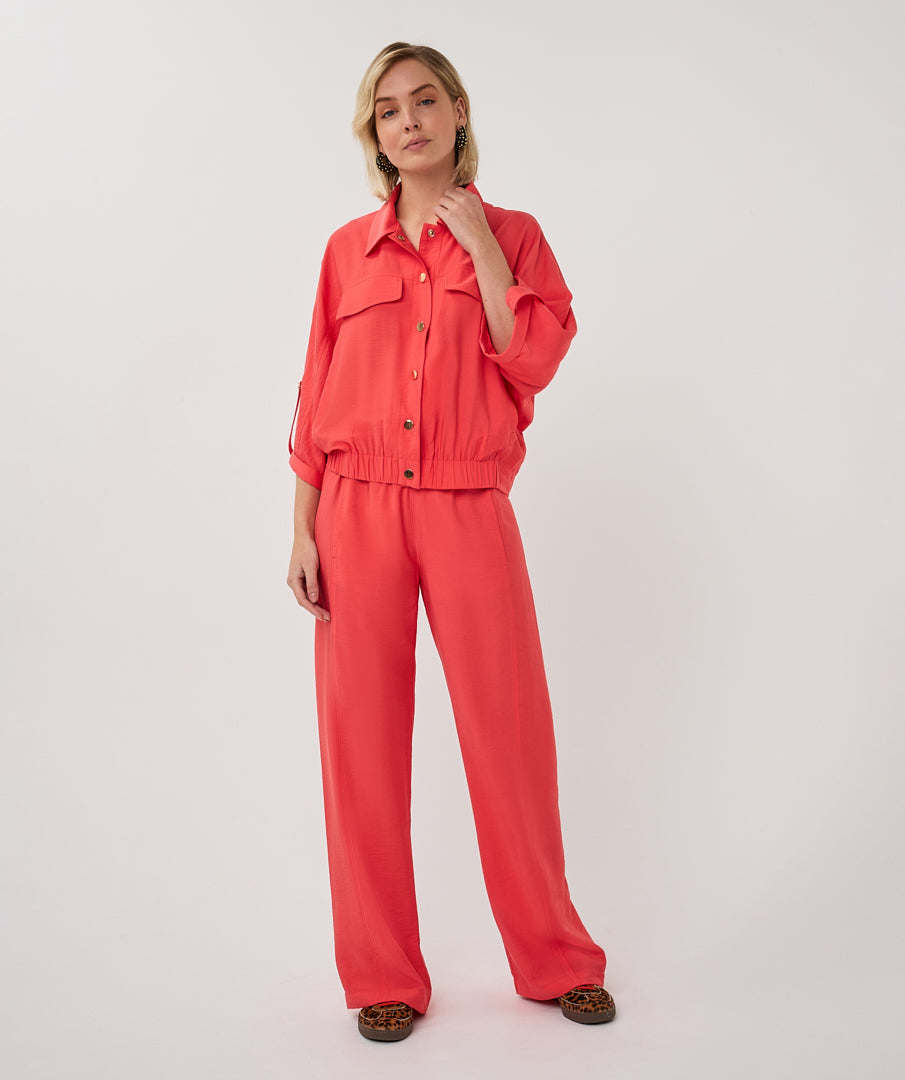 Jacket s/slve slub