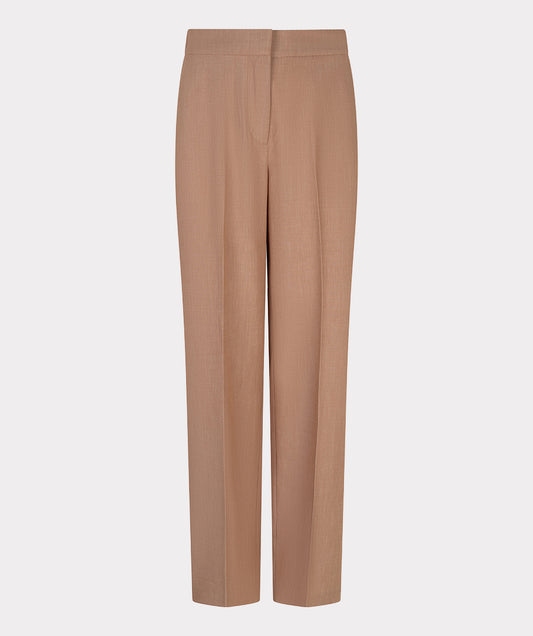 Trousers straight melange
