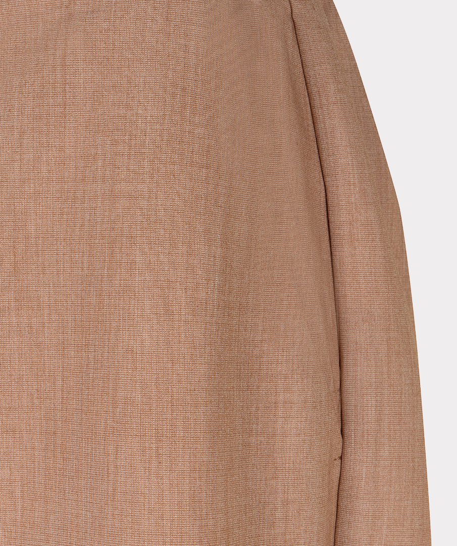Trousers straight melange