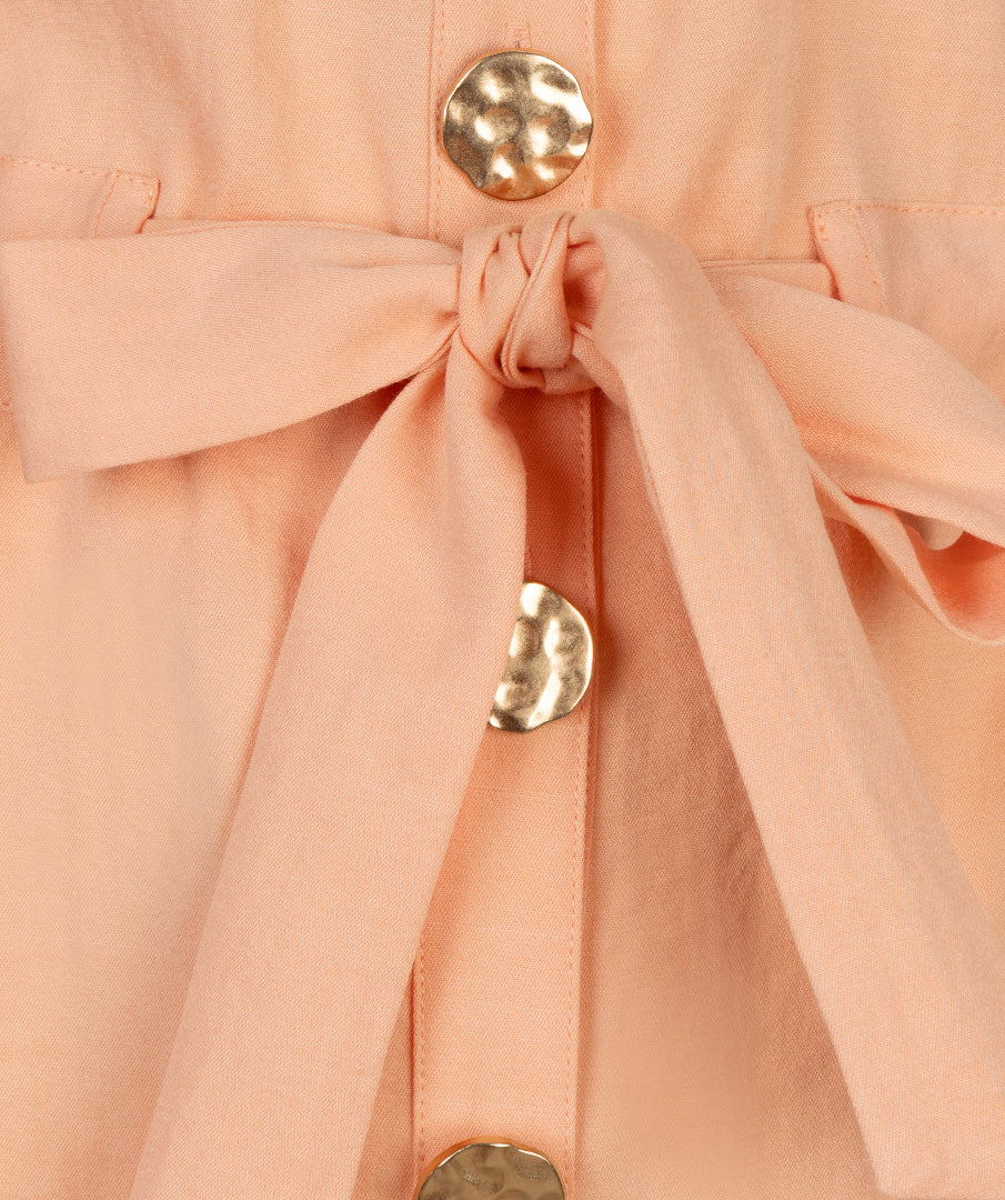 Dress fine crinkle