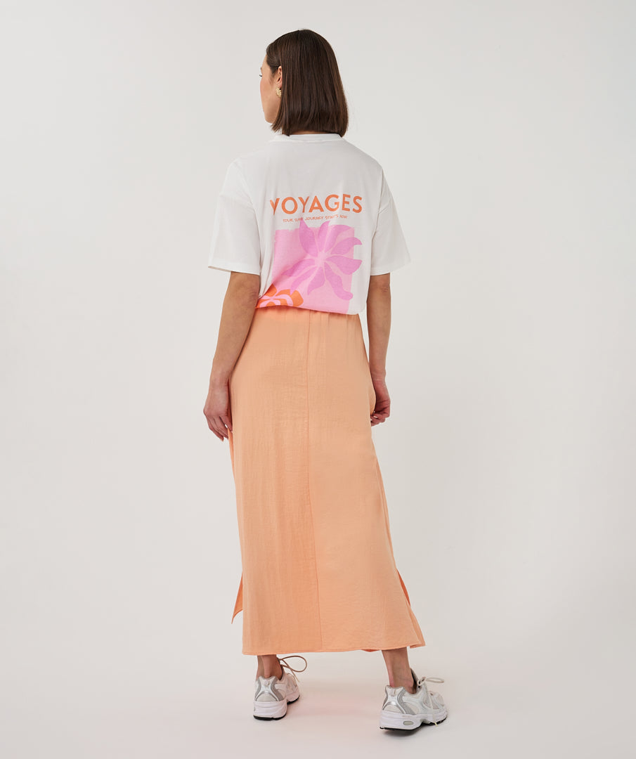 T-shirt wide 'voyages'