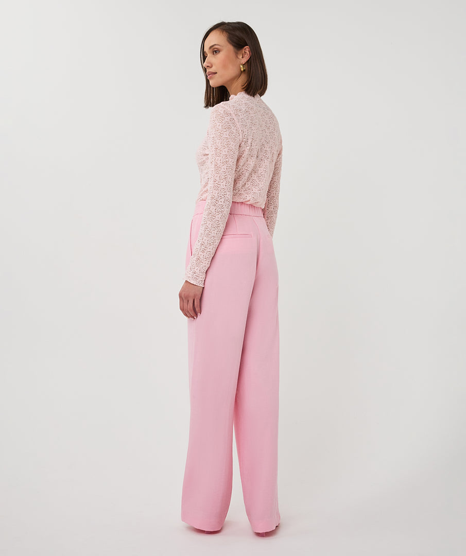 Trousers twill wide