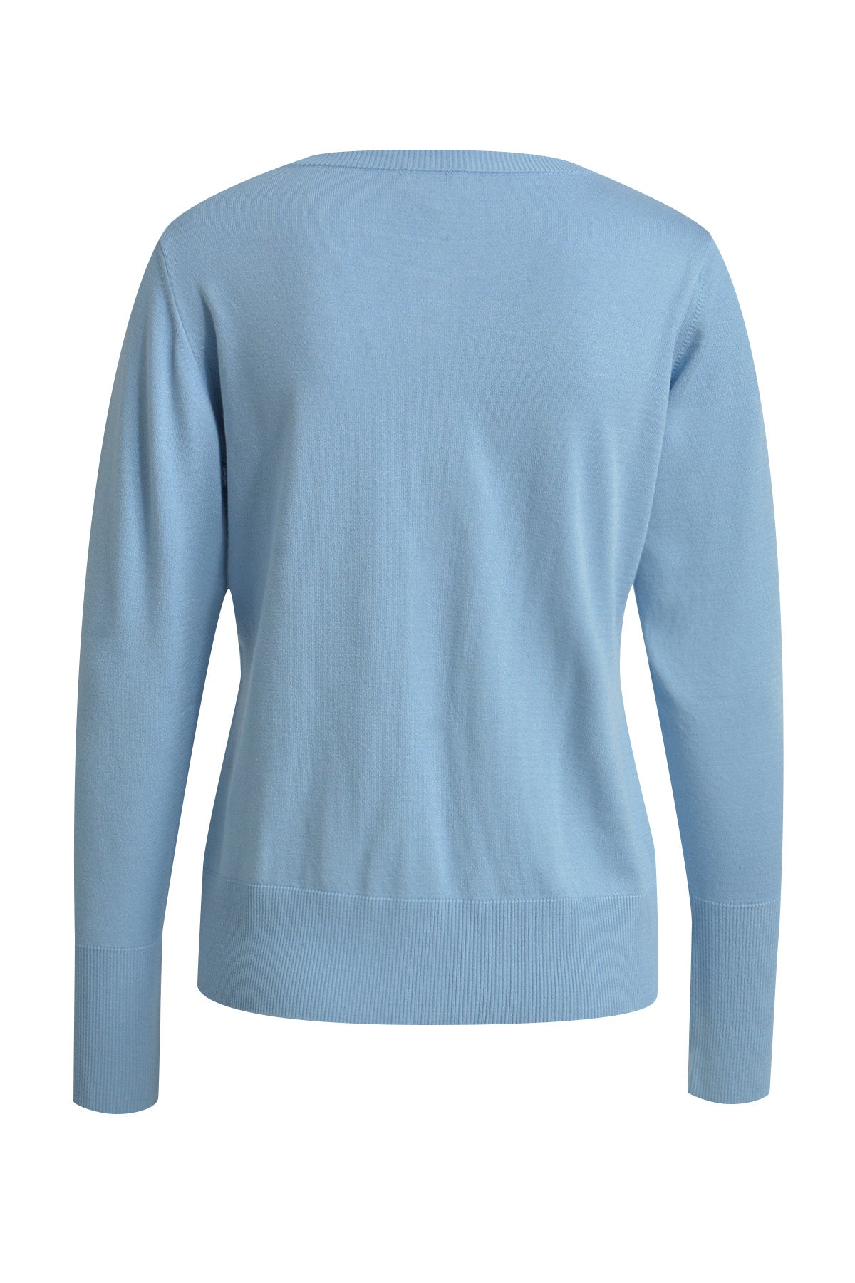 cardigan roundneck button placket 1/2 sleeve