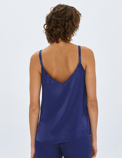 Blouse with thin straps