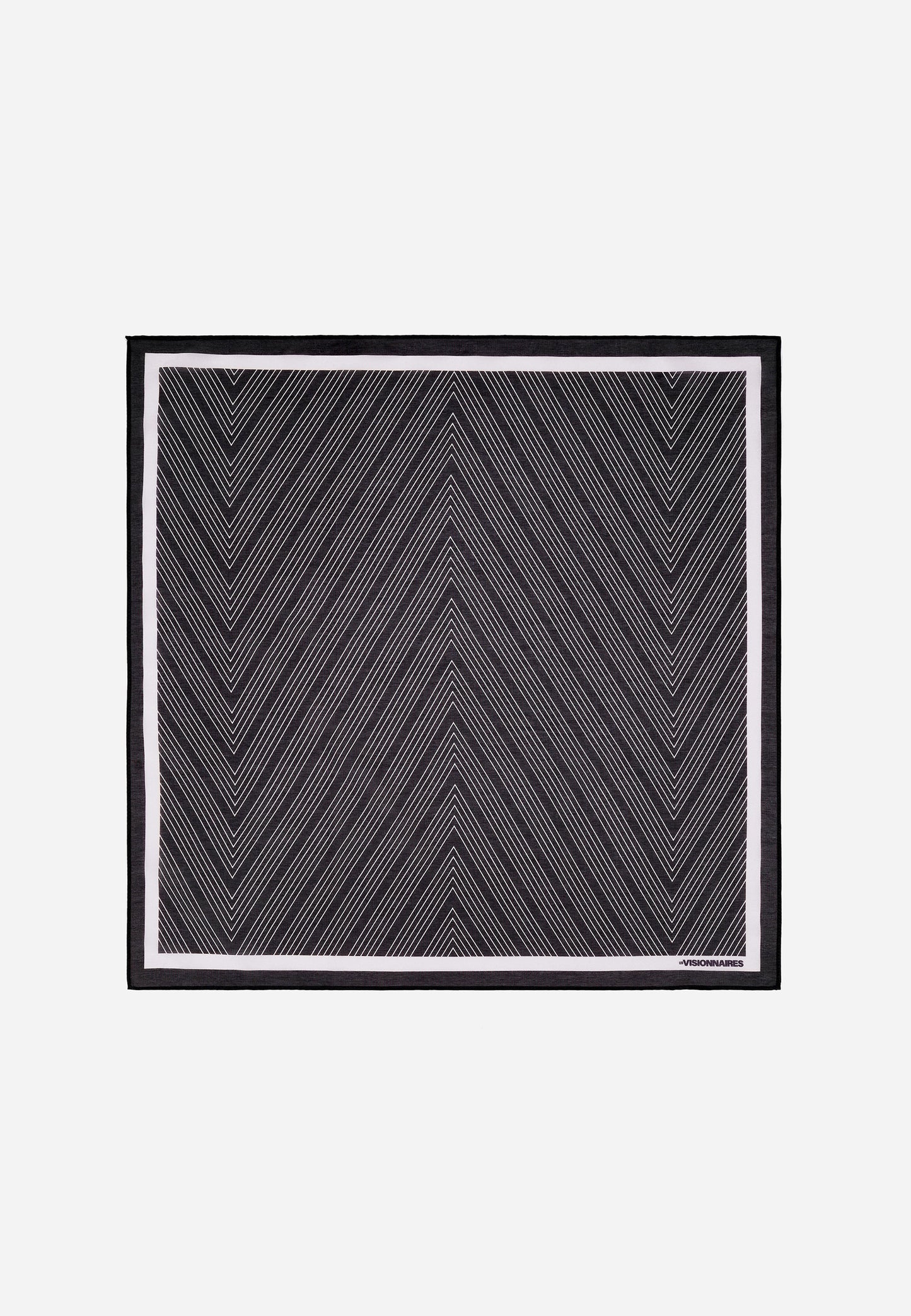 GEOMETRIC SILK SCARF