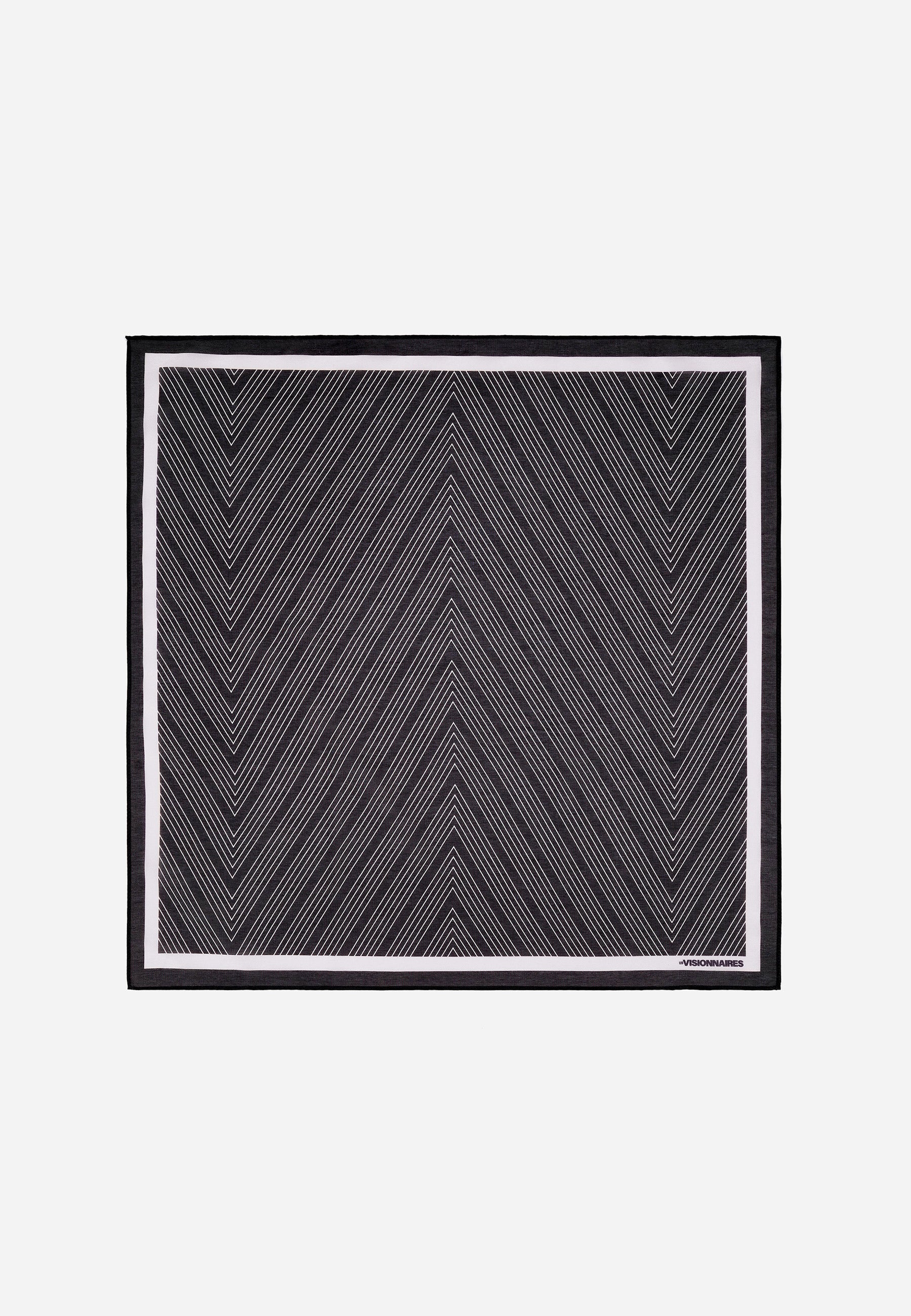 GEOMETRIC SILK SCARF