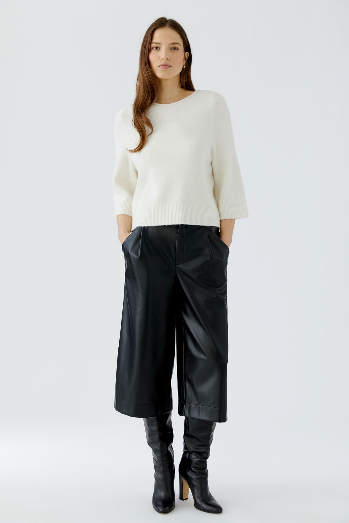 Bundfaltenhose