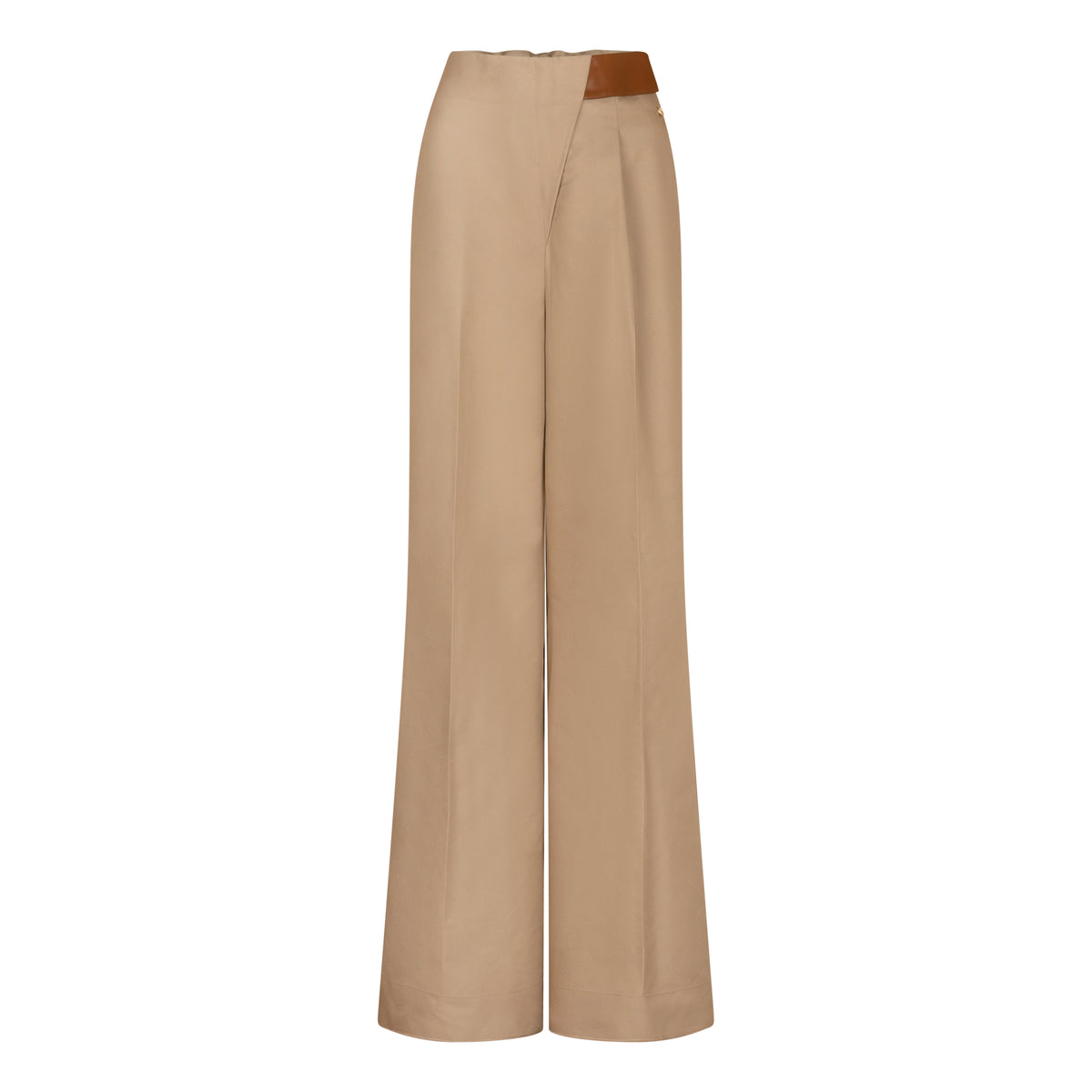 JV-VEN Mid-Rise Wide-Leg-Hose