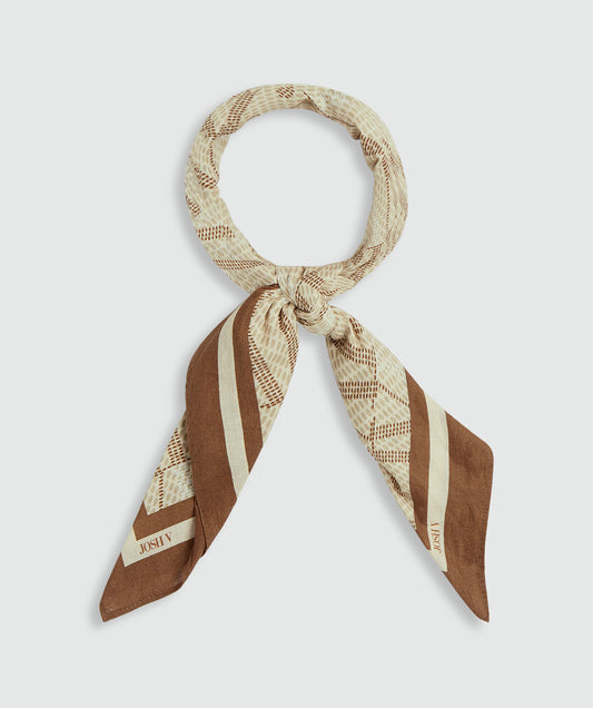 JV-BRYCE Schal mit Logoprint