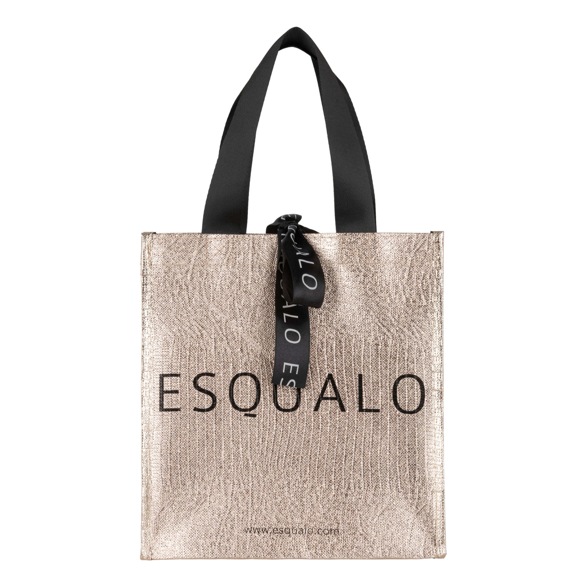 EsQualo Small Metallic Shop bag