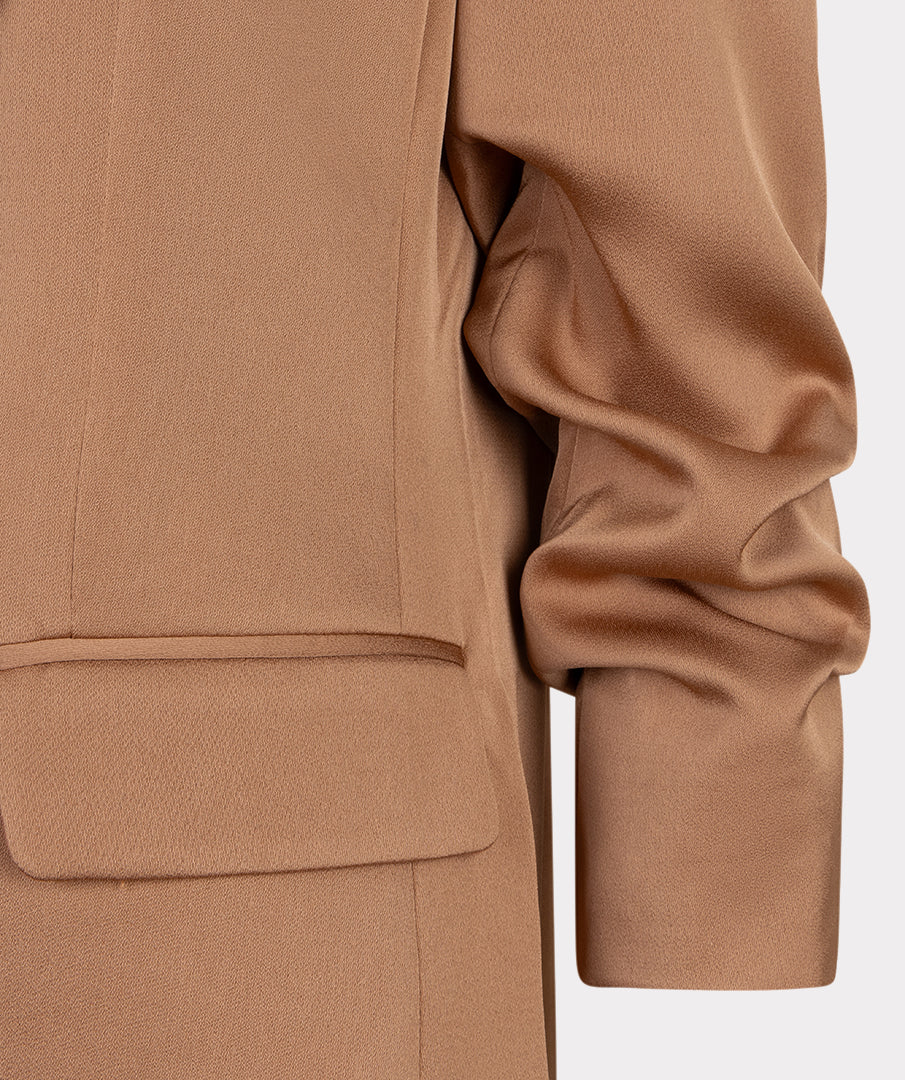 Blazer 3/4 sleeve crêpe