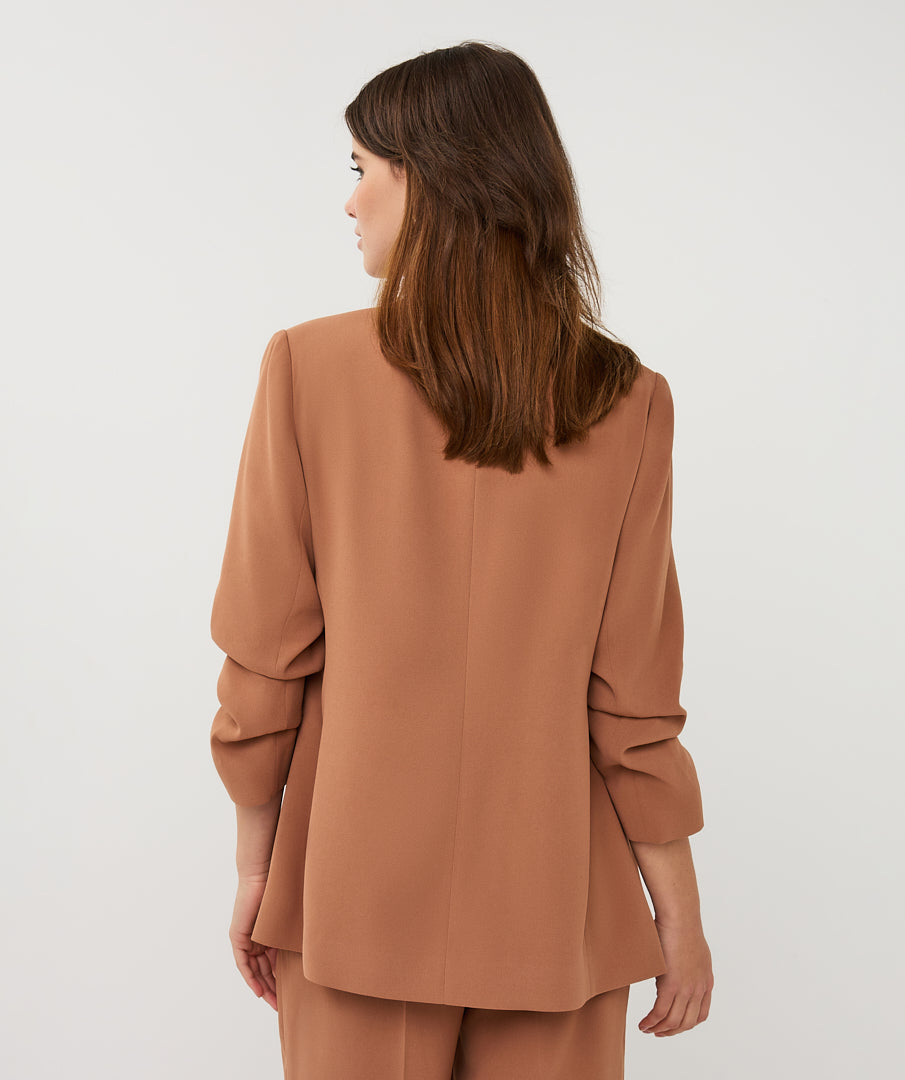 Blazer 3/4 sleeve crêpe