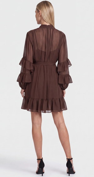 Chiffonkleid