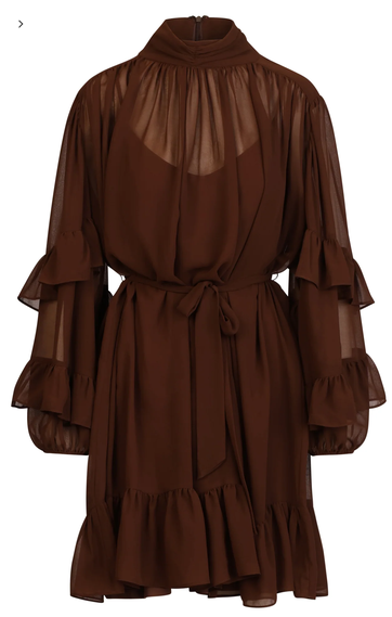 Chiffonkleid