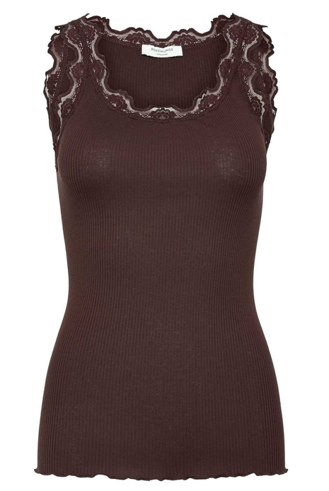 RWBabette Silk SL U-neck Lace Top