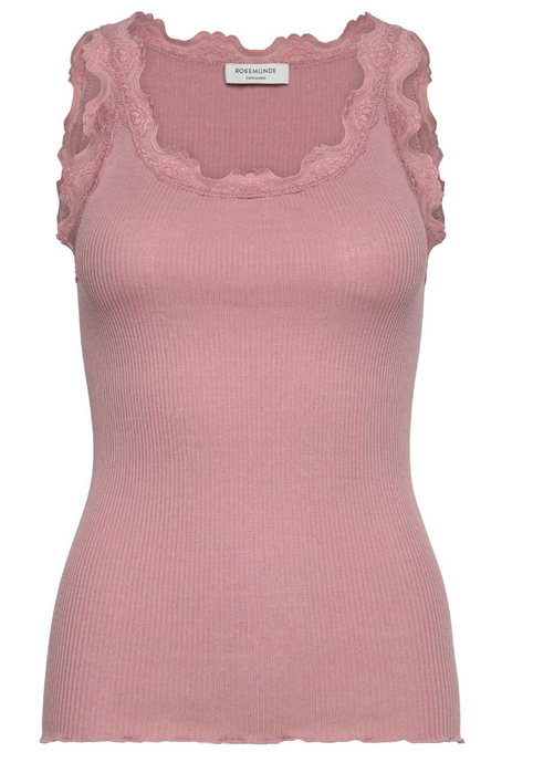 RWBabette Silk SL U-neck Lace Top