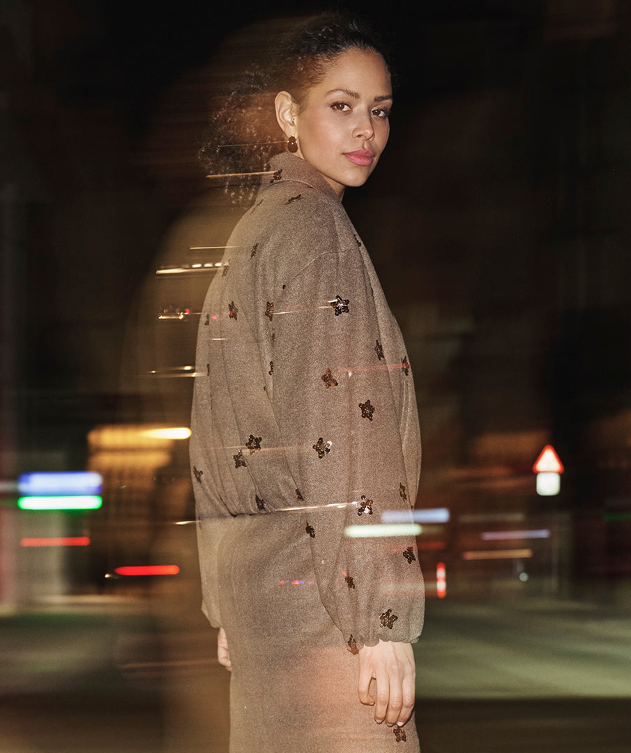 Jacket flowers